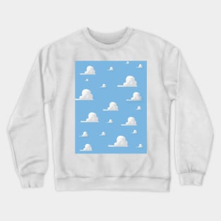 Cute Cartoon Clouds Crewneck Sweatshirt